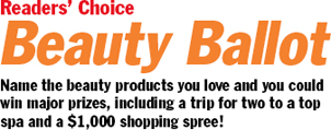 Name the beauty products you love and you could win major prizes, including a trip for two to a top spa and a $1,000 shopping spree!
